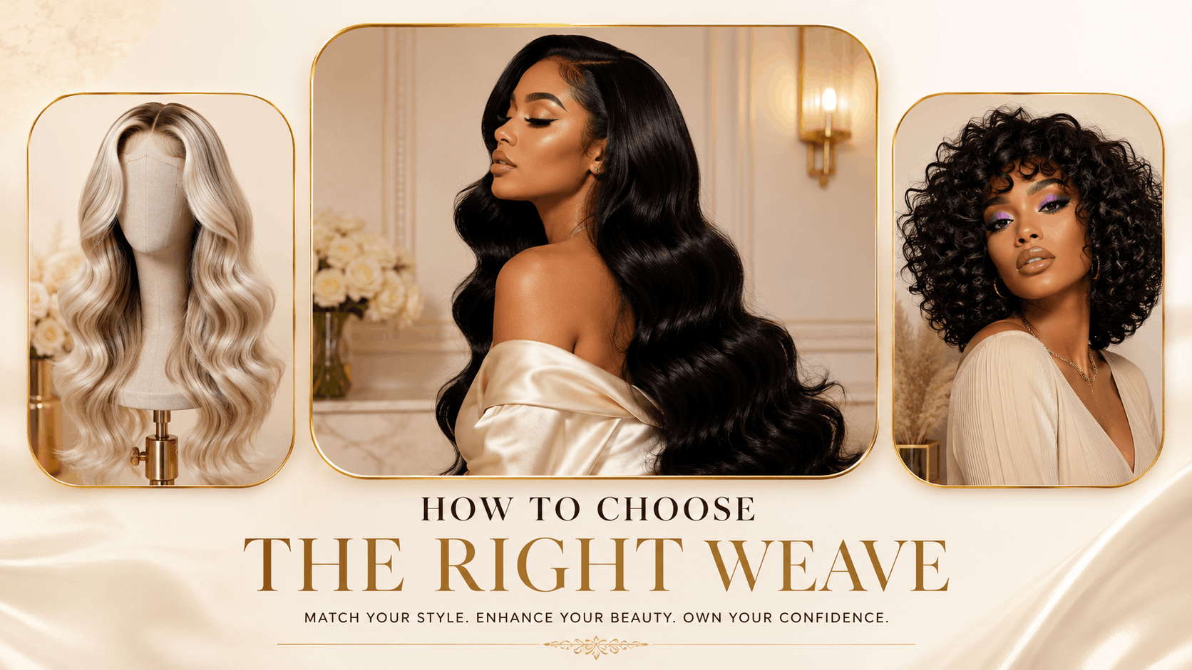 Own Your Look: The Ultimate Guide to Choosing the Right Weave