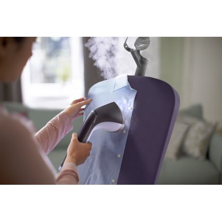 Philips Clothes Steamer Series 3000 Tilting Stand Steamer for Clothes
