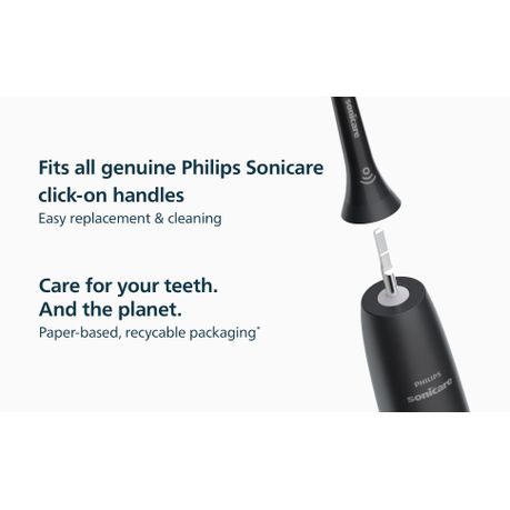 Philips Black Sonicare Optimal White Toothbrush Heads