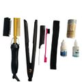Hot comb and straightner with styling tools
