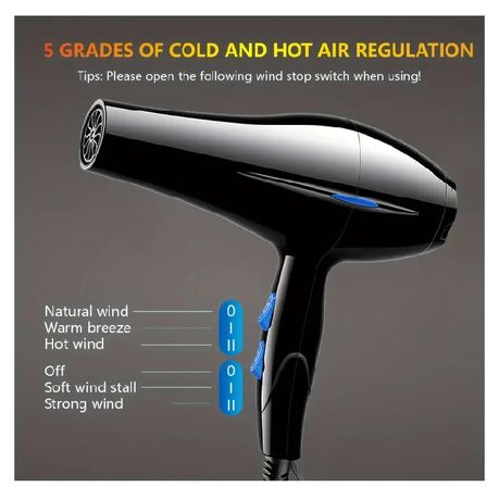 Super Professional Hair Dryer 2200W Hair Blower