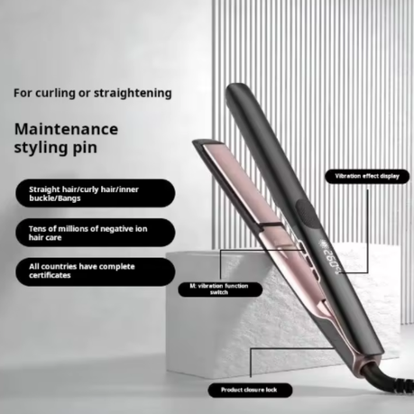 2-in-1 Titanium Hair Straightener & Curler