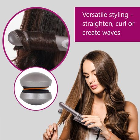 Beurer Hair Straightener: Fast Heat. Ceramic Plates. Curl/Wave Option HS 15
