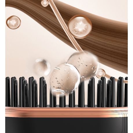 New Lazy Wireless Straightener & Curler 2-In-1 Comb