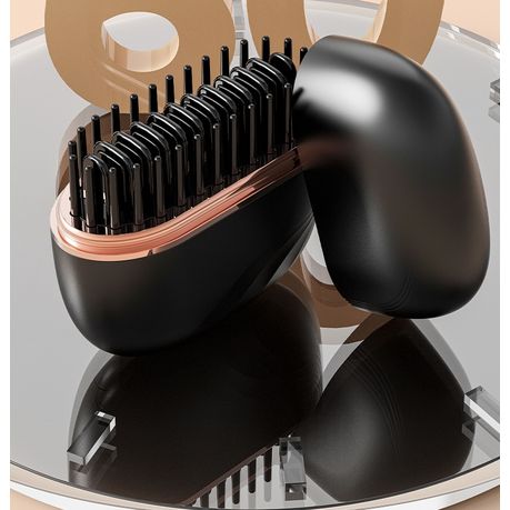 New Lazy Wireless Straightener & Curler 2-In-1 Comb