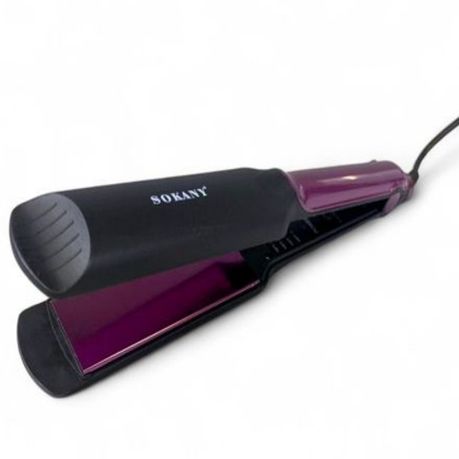 Sokany Ceramic Straightener - Fast Heating, Anti-Frizz for Smooth Hair