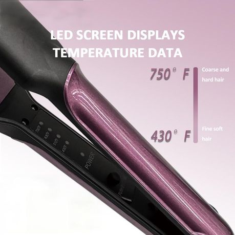 Sokany Ceramic Straightener - Fast Heating, Anti-Frizz for Smooth Hair