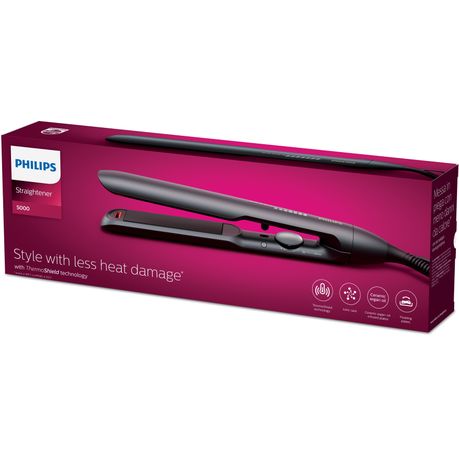 Philips 5000 Series Thermoshield Straightener with 1 x Ions