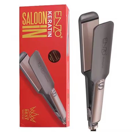 ENZO Wide plate slim Style PRO keratin hair straightener