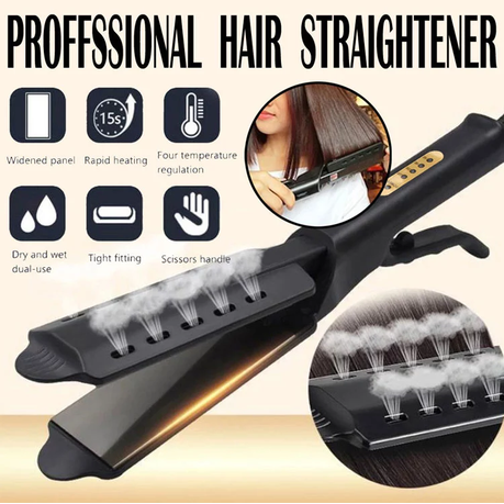 Professional Steam Styler Hair Straightener