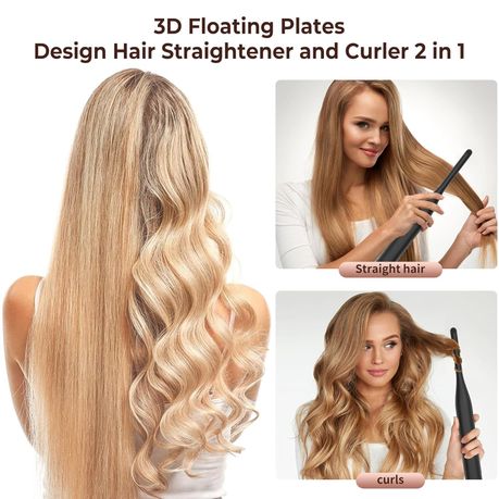 Thin Pencil-Shaped Flat Clip Multi-Functional Mini Hair Straightener