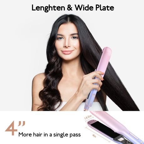 Hair Straightener Advanced Wet & Dry Travel Professional Pink