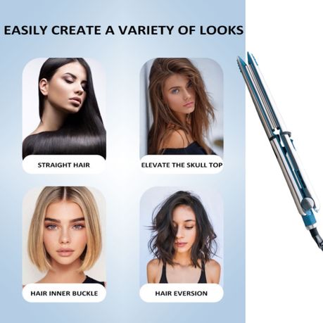 Sokany Nano Titanium Hair Straightener - 10s Heat, Safe For All Hair