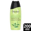 Organics Green Tea Anti Dandruff 2in1 Shampoo and Conditioner 200ml