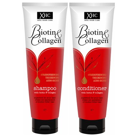 Xpel Hair Care Biotin & Collagen Thickening Shampoo & Conditioner