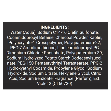 Activated Charcoal Shampoo