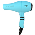 ETI Stile Plus Matte Blue Hairdryer 2,500W & Sarah Beauty S-Shaped Brush