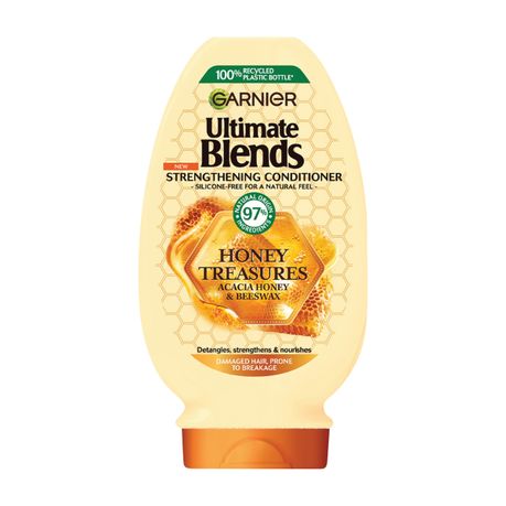 Garnier Ultimate Blends Strengthening Honey Treasures Conditioner 400ml