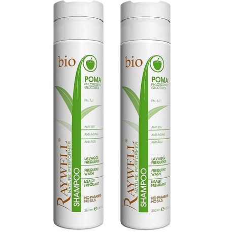 Raywell BioPoma Sulfate Free Frequent Wash Shampoo 250ml (2 pack)