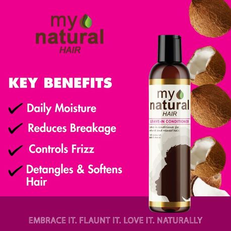 My Natural Hair Leave in Conditioner for natural and relaxed hair