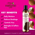 My Natural Hair Leave in Conditioner for natural and relaxed hair