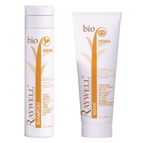 Raywell bioHIDRA Shampoo & Conditioner for Dry/Frizzy Hair
