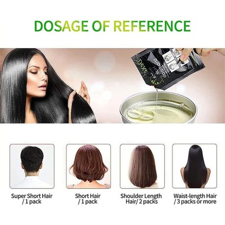 Dexe Black Hair Shampoo Dye