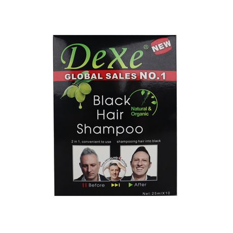 Dexe Black Hair Shampoo Dye-250ml