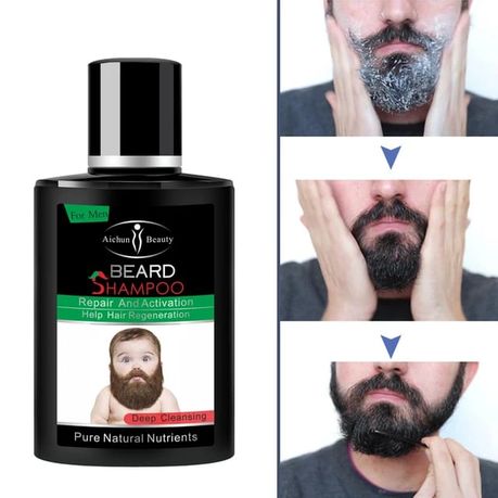 Nutrient-Rich Beard Shampoo for Cleanliness and Moisture