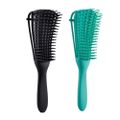 Hairbrush Hair Scalp Massage Comb Women Detangle 2 Set