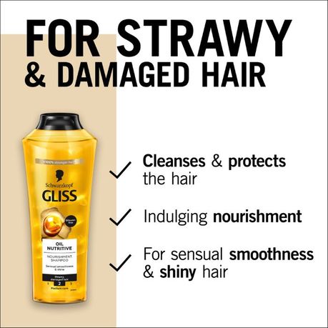 Gliss Oil Nutritive Shampoo 400ml