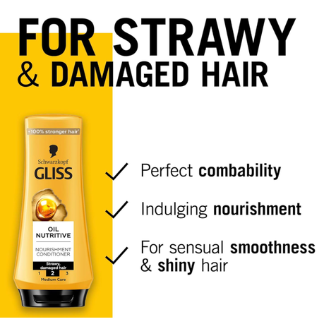 Gliss Oil Nutritive Conditioner 360ml