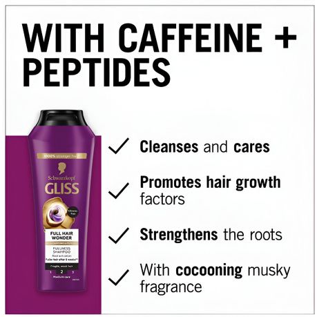 Gliss Full Hair Wonder Shampoo 400ml