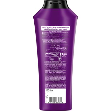 Gliss Full Hair Wonder Shampoo 400ml