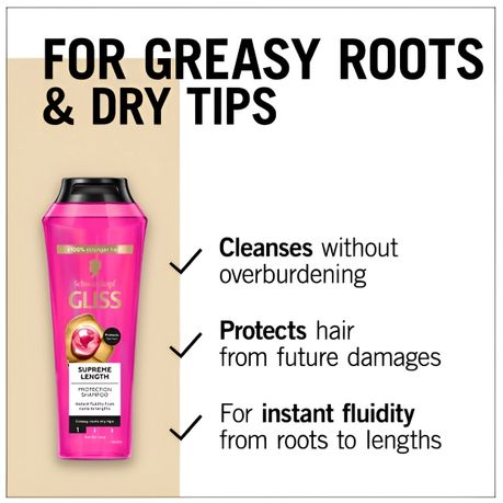 Gliss Supreme Length Shampoo 400ml