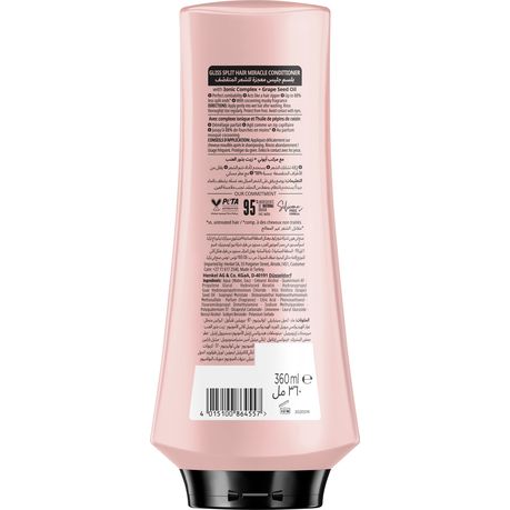 Gliss Split Hair Miracle Sealing Conditioner 360ml