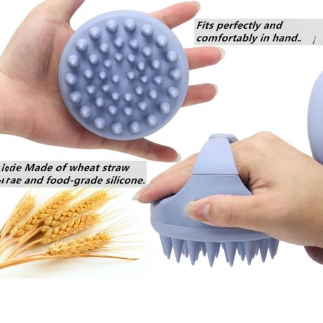 Skin Organix Shampoo Brush Hair Scalp Massager for Wet and Dry Hair