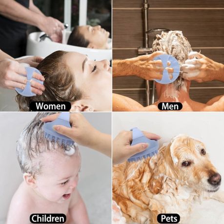 Skin Organix Shampoo Brush Hair Scalp Massager for Wet and Dry Hair