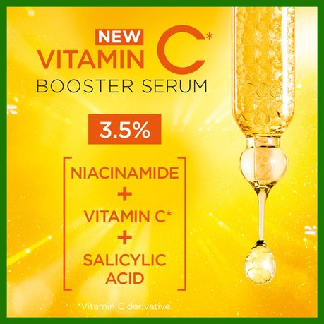 Garnier Even & Matte Vitamin C Day and Night Serum - 2 Piece Bundle