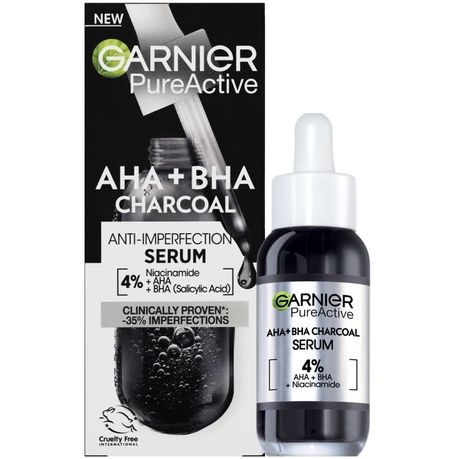 Garnier SkinActive Charcoal Serum Regime Bundle Set - 3 Piece