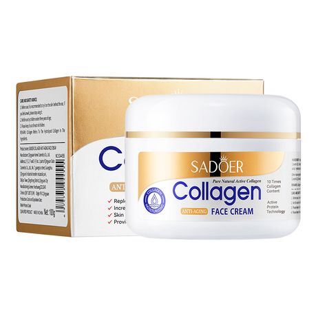Sadoer Collagen Anti-Aging Cleanser, Serum, Cream & Lip Gloss