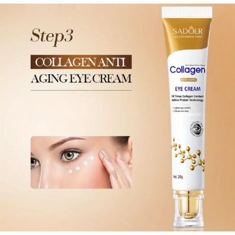 Sadoer Collagen Anti-Aging Skincare Set, Facial Treatment Kit