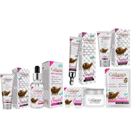 Lilhe Complete Collagen Skin Treatment Series - Pack of 6