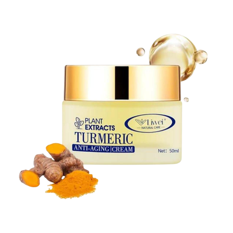 Guanjing Tumeric Set 5 x Face Mask,1 x Face Wash,1 x Face Serum,1 x Face Cream