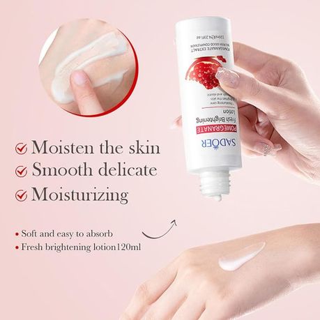 6 PCS Skin Care Kit Pomegranates Gental Hydration and High Moistturizing