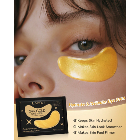 8-Piece Eye & Lip Mask Set- Luxury Skincare - For All Skin Types