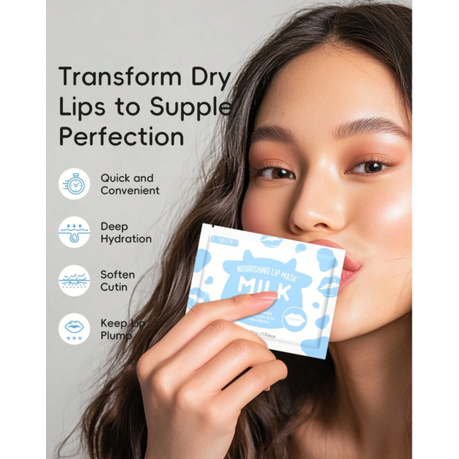 8-Piece Eye & Lip Mask Set- Luxury Skincare - For All Skin Types