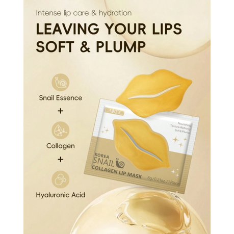 8-Piece Eye & Lip Mask Set- Luxury Skincare - For All Skin Types