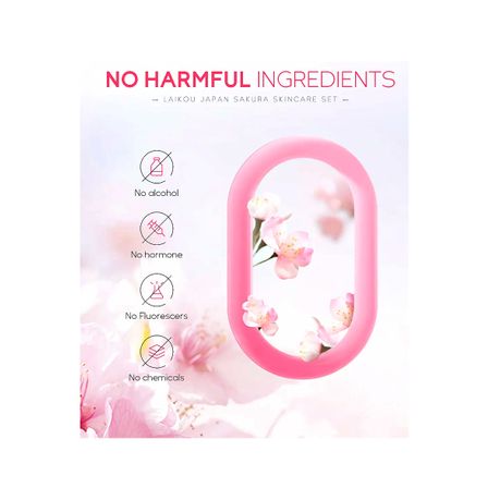Laikou Japan Sakura Skin Care Set