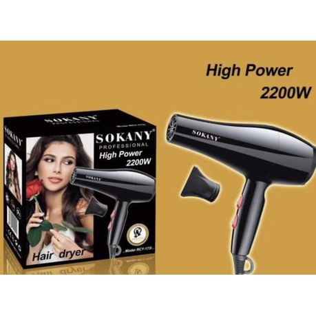 Sokany - High Power 2200W Professional Hair Dryer